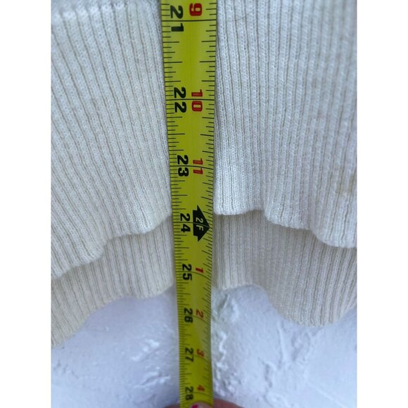 Aeropostale Mens Pullover Long Sleeve V Neck Sweater Gray Striped Sz M - Picture 3 of 8